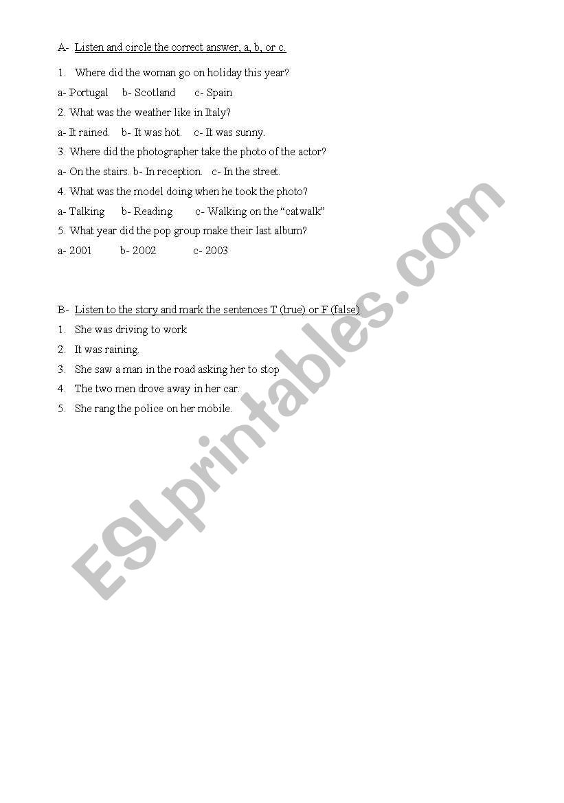 grammar practice worksheet