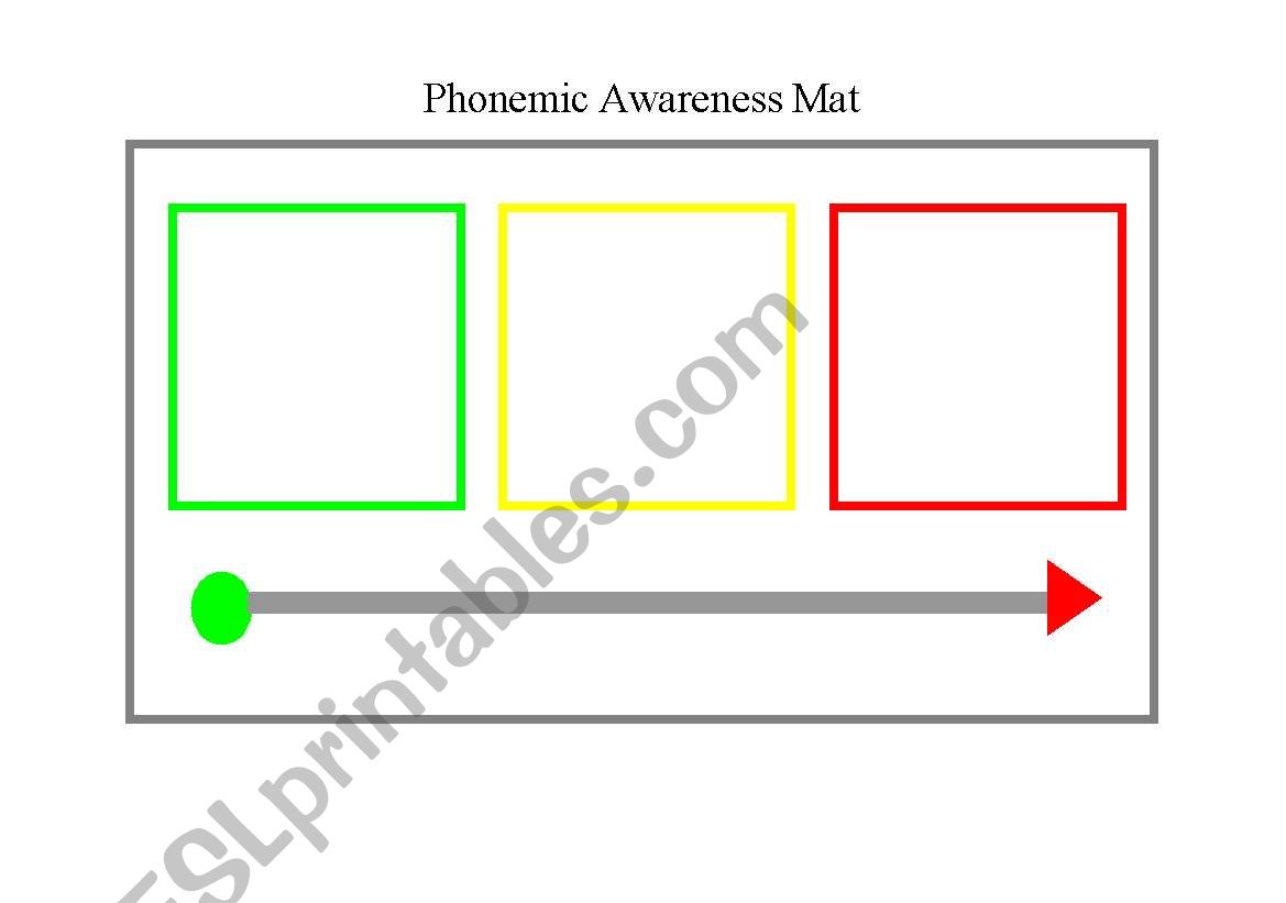 phonics mat worksheet