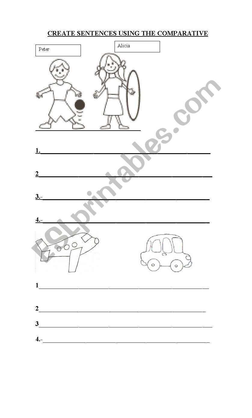 descriptions worksheet