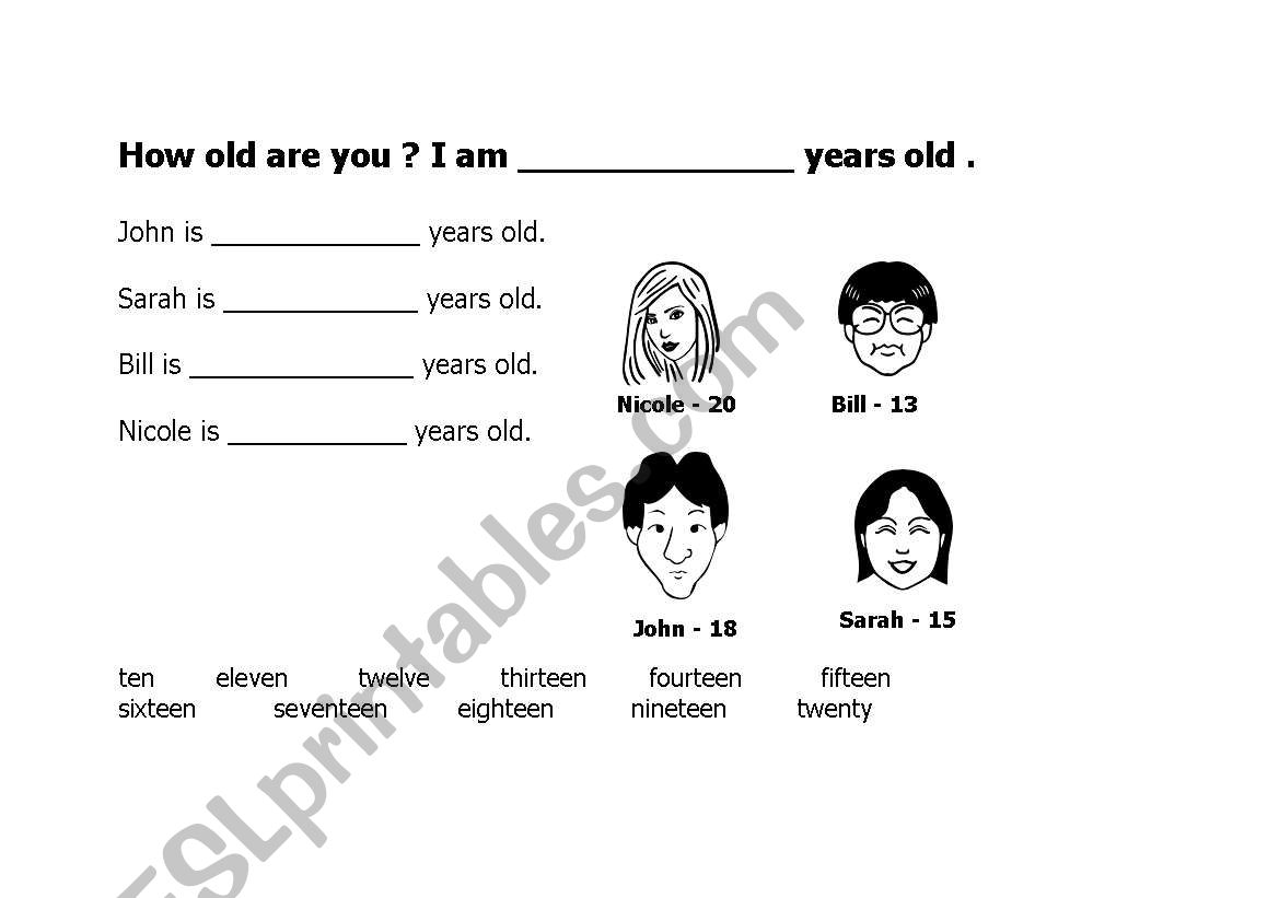 How old are you