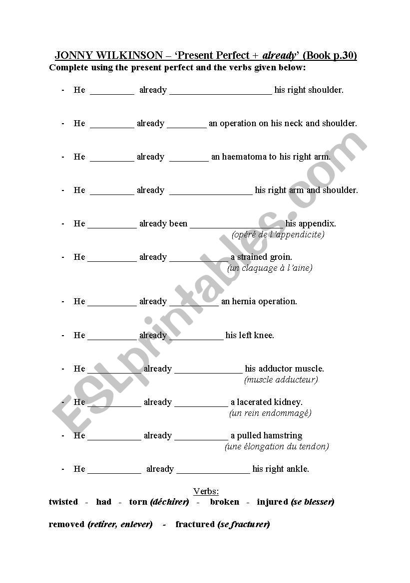 30++ Jonny wilkinson injuries info