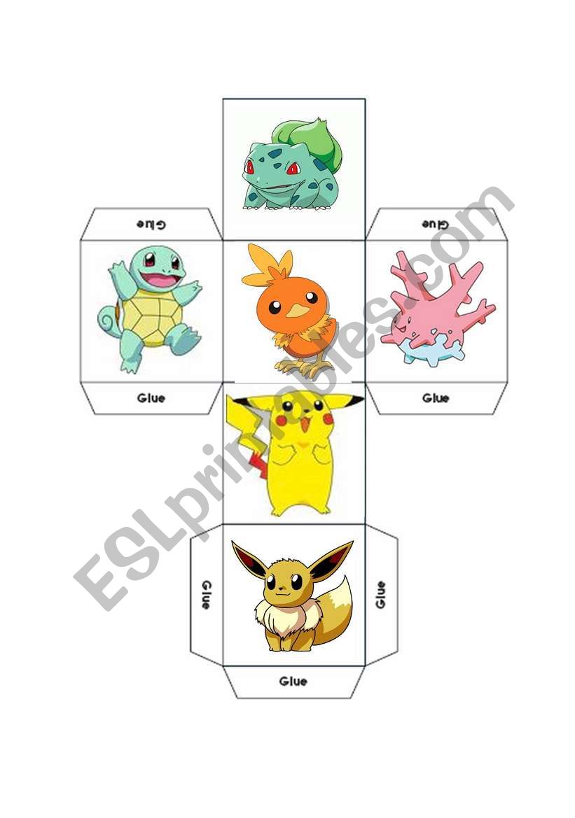 DICE - LEARNING COLOURS THROUGH POKEMON PART 3