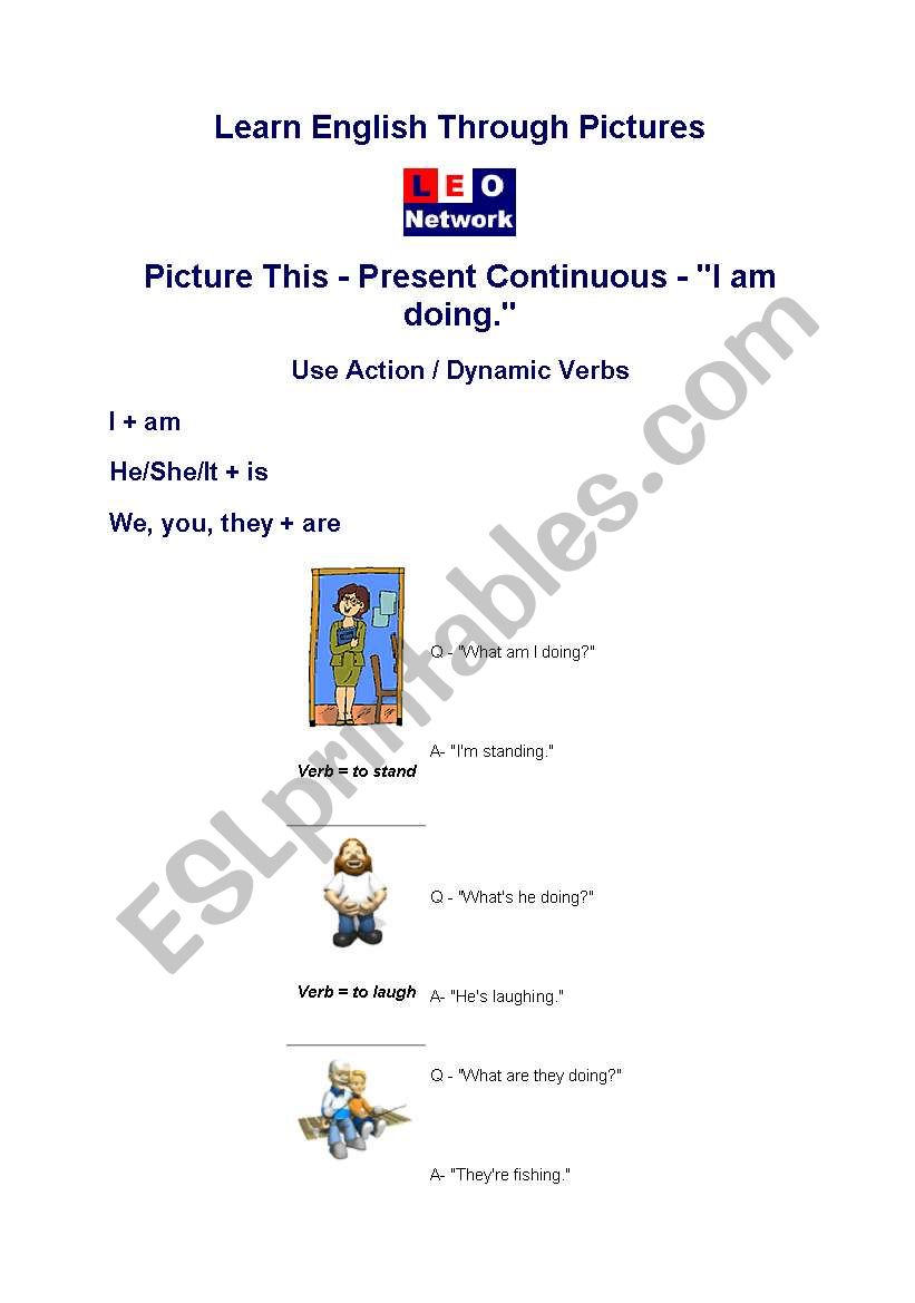 learn english through pictures