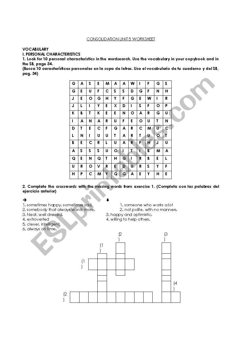 english-worksheets-part-time-jobs-personal-characteristics