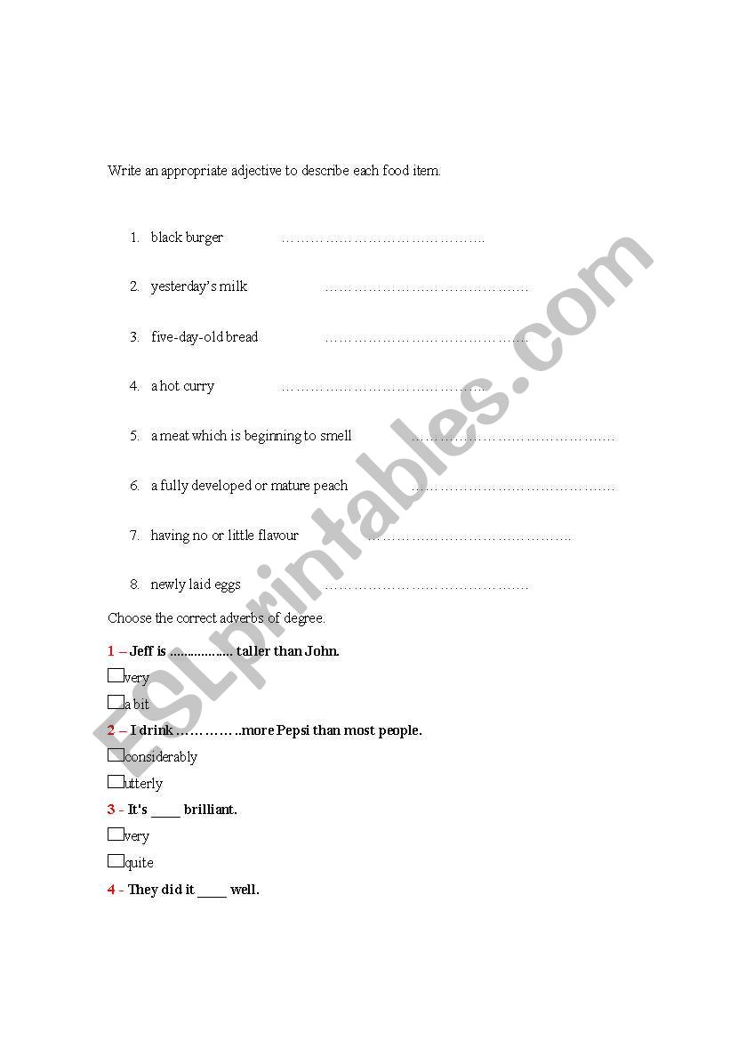 IELTS prep quiz worksheet