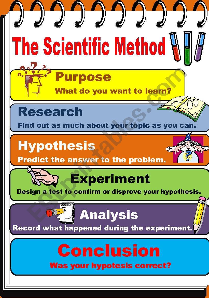 Scientific Method Steps Worksheet