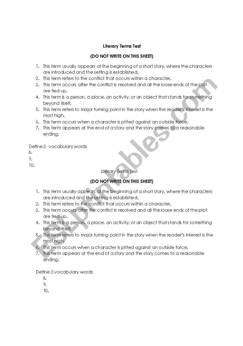  9th grade review questions worksheet