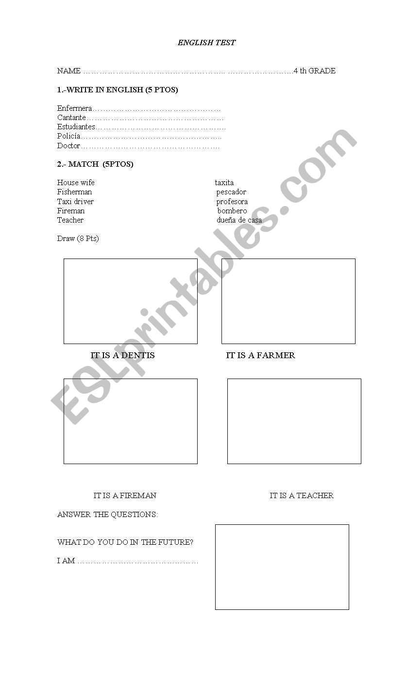 evaluacion worksheet