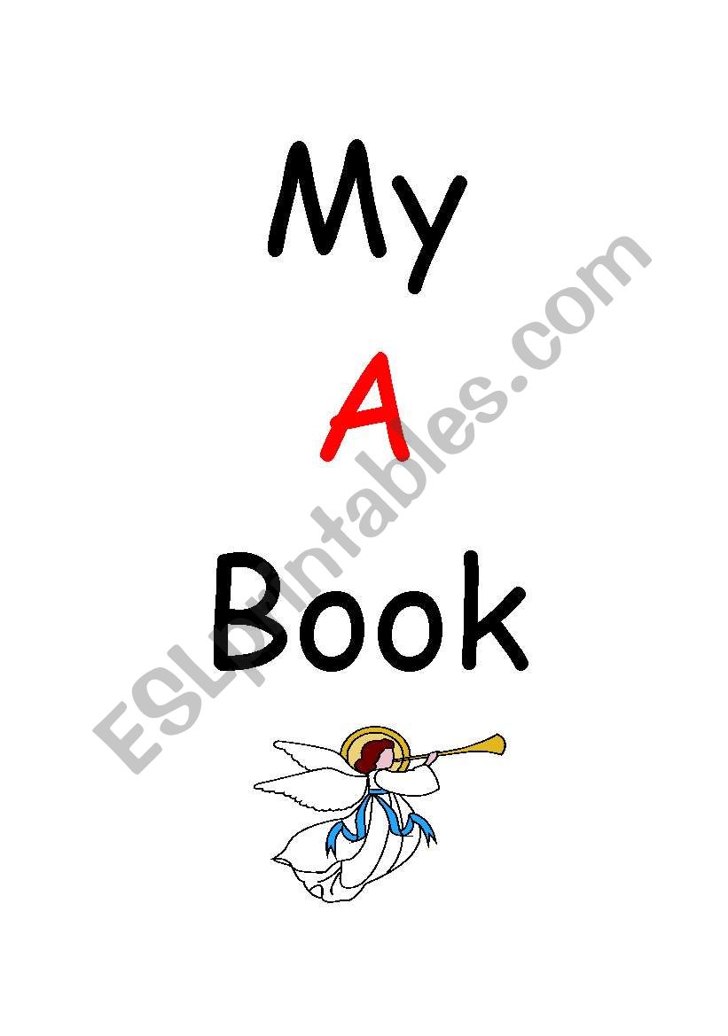 My A book worksheet