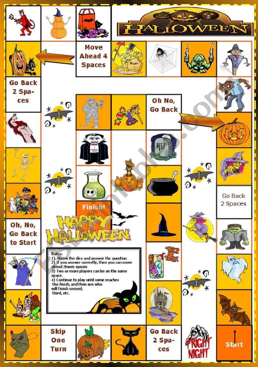 Halloween - ESL worksheet by vanda51