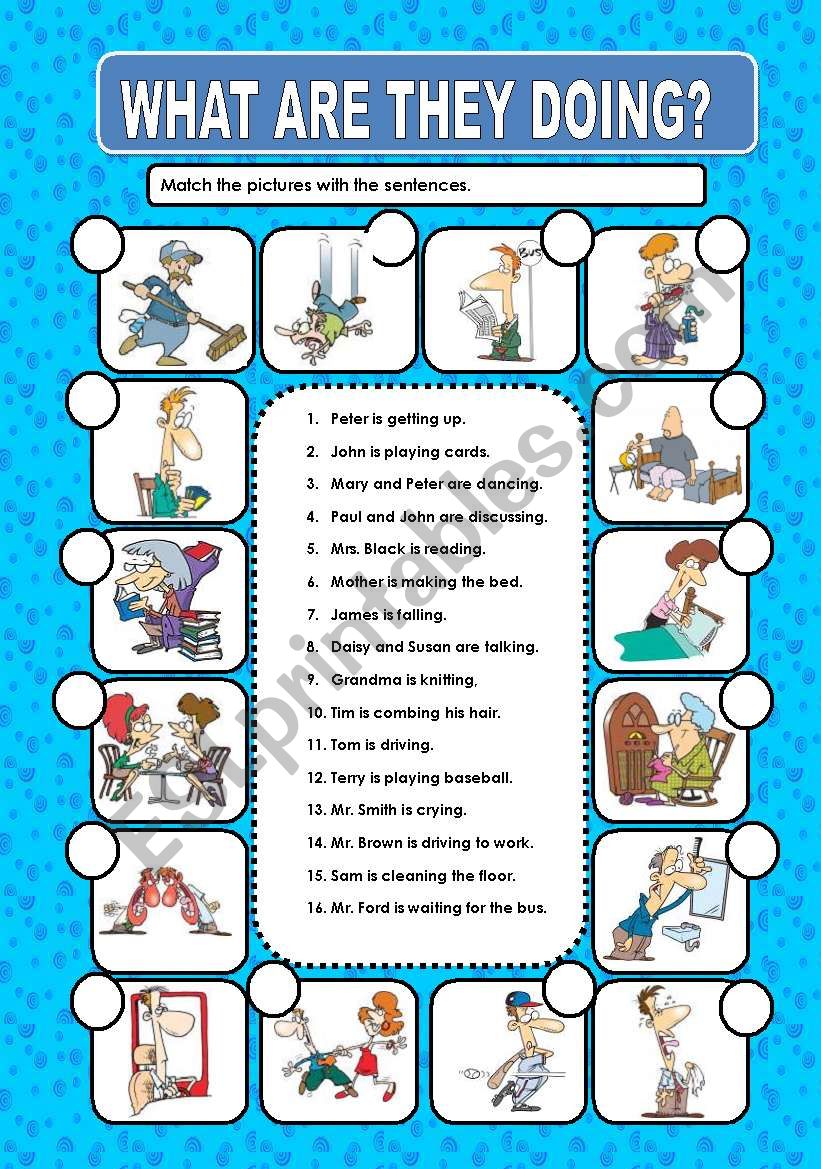 what-are-they-doing-esl-worksheet-by-princesss