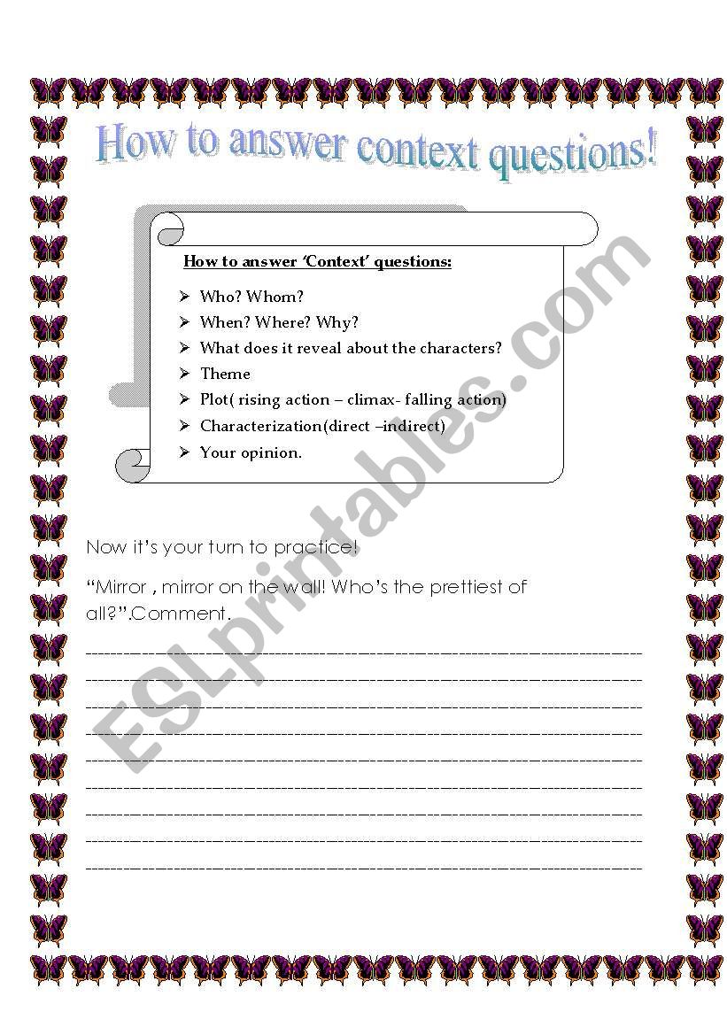 English Worksheets How Write An Essay