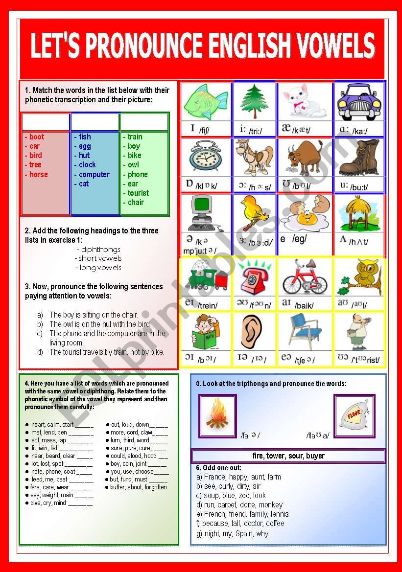 Workable Esl Worksheet Ideas For Teaching The Pronunciation Of In Hot Sex Picture 