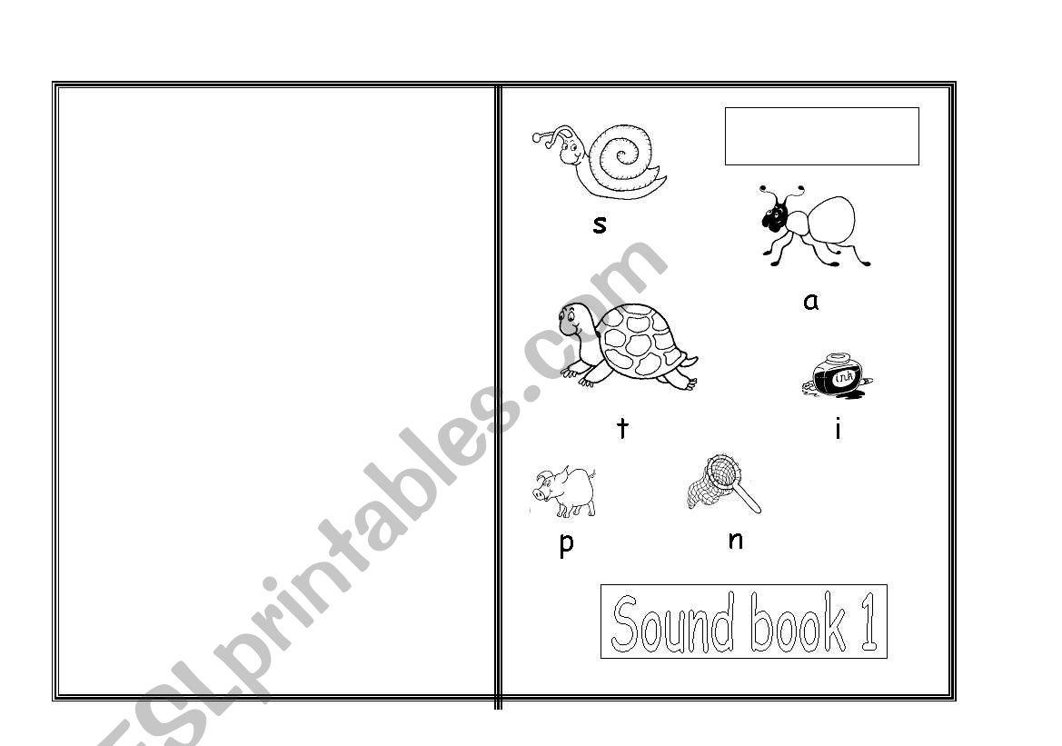 sound book  1 to work with phonics