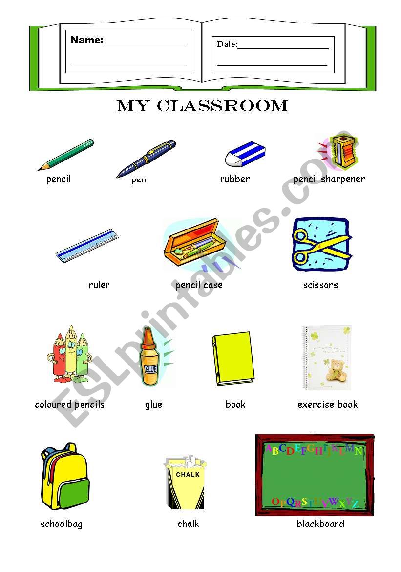 Classroom worksheet