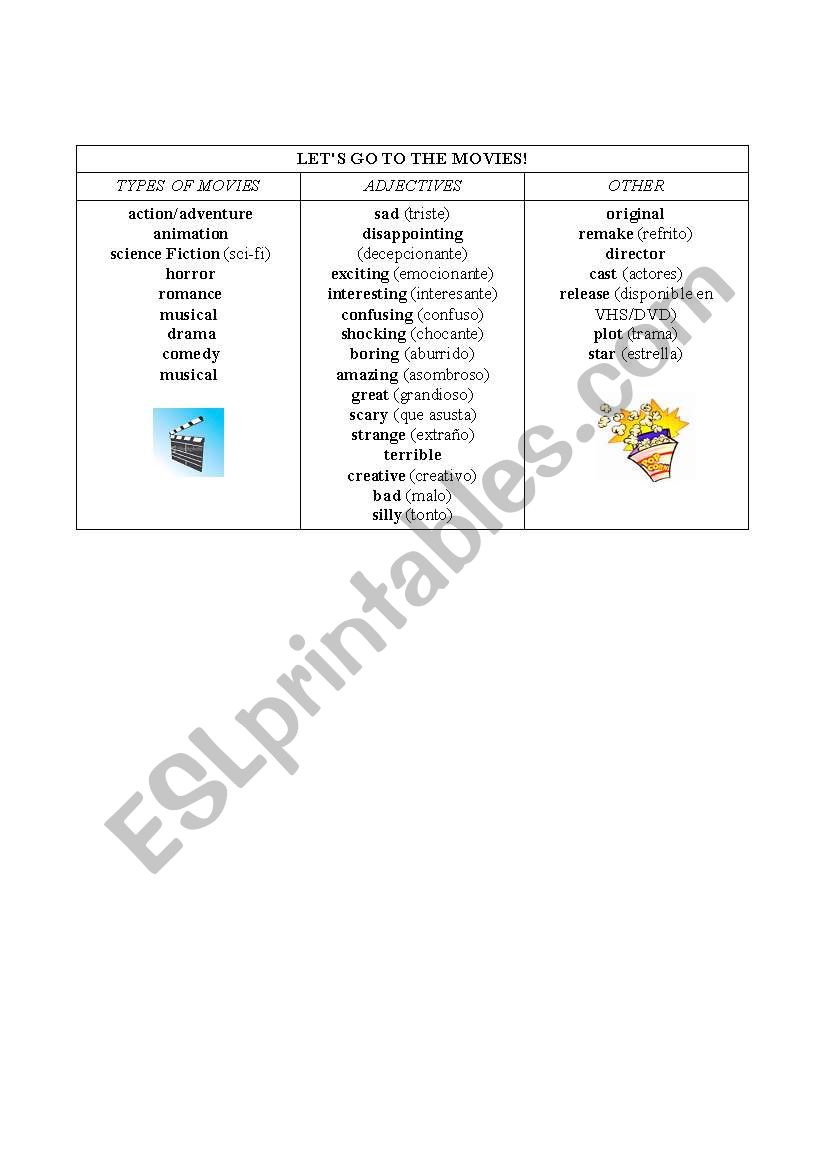 english-worksheets-let-s-go-to-the-movies