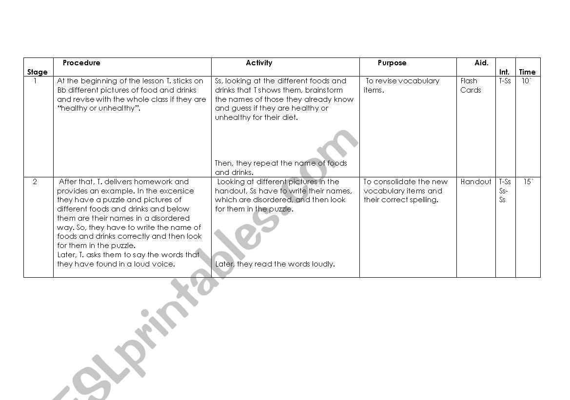 Likes and dislikes worksheet