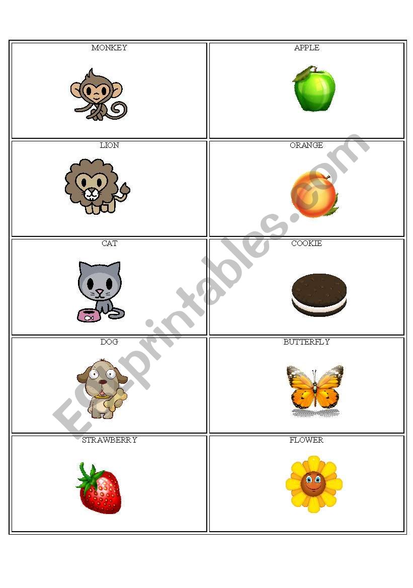 Nouns worksheet