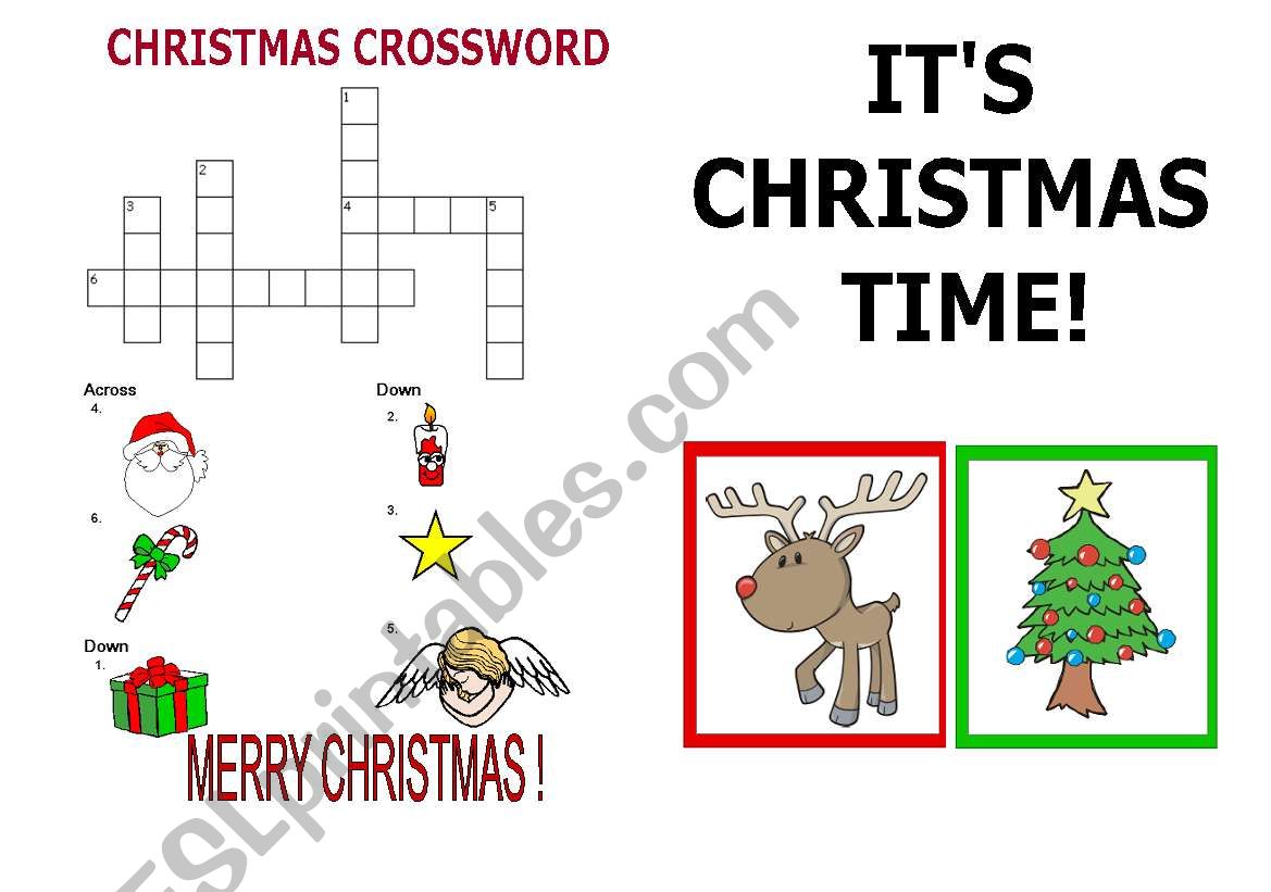 Christmas Leaflet 1st Part worksheet