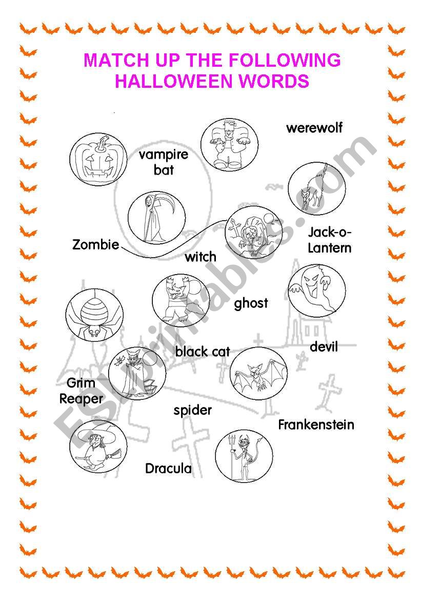 HALLOWEEN worksheet