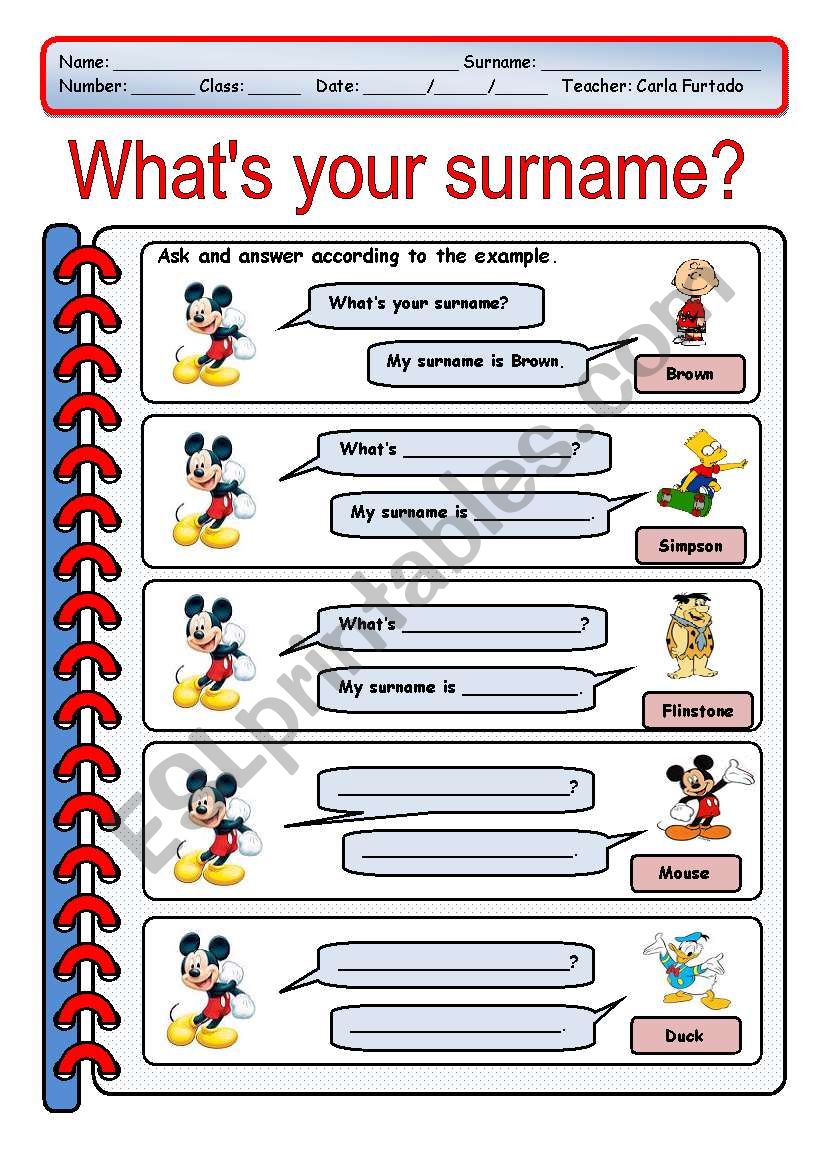 what-s-your-surname-esl-worksheet-by-achadinha