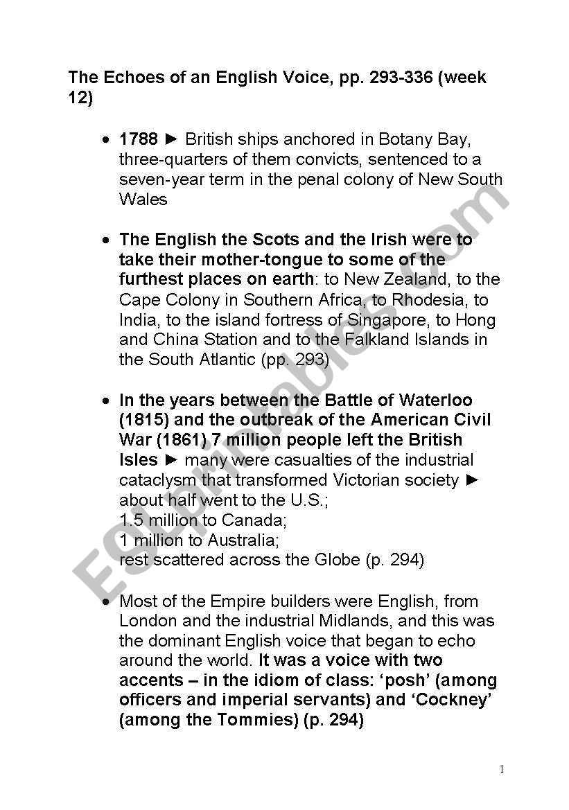 History lessonsheet12 worksheet