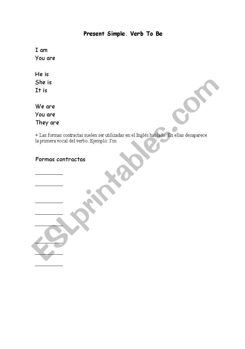  Basic English worksheet