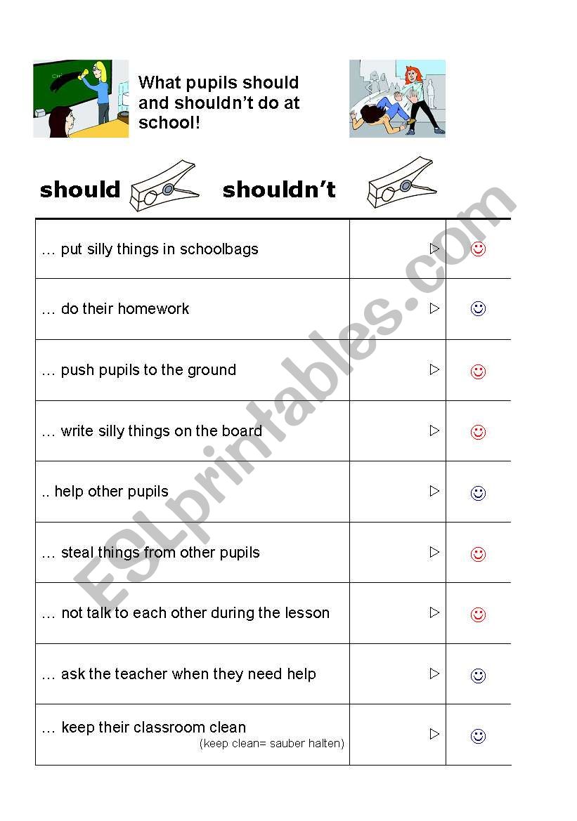 Pegs Game worksheet