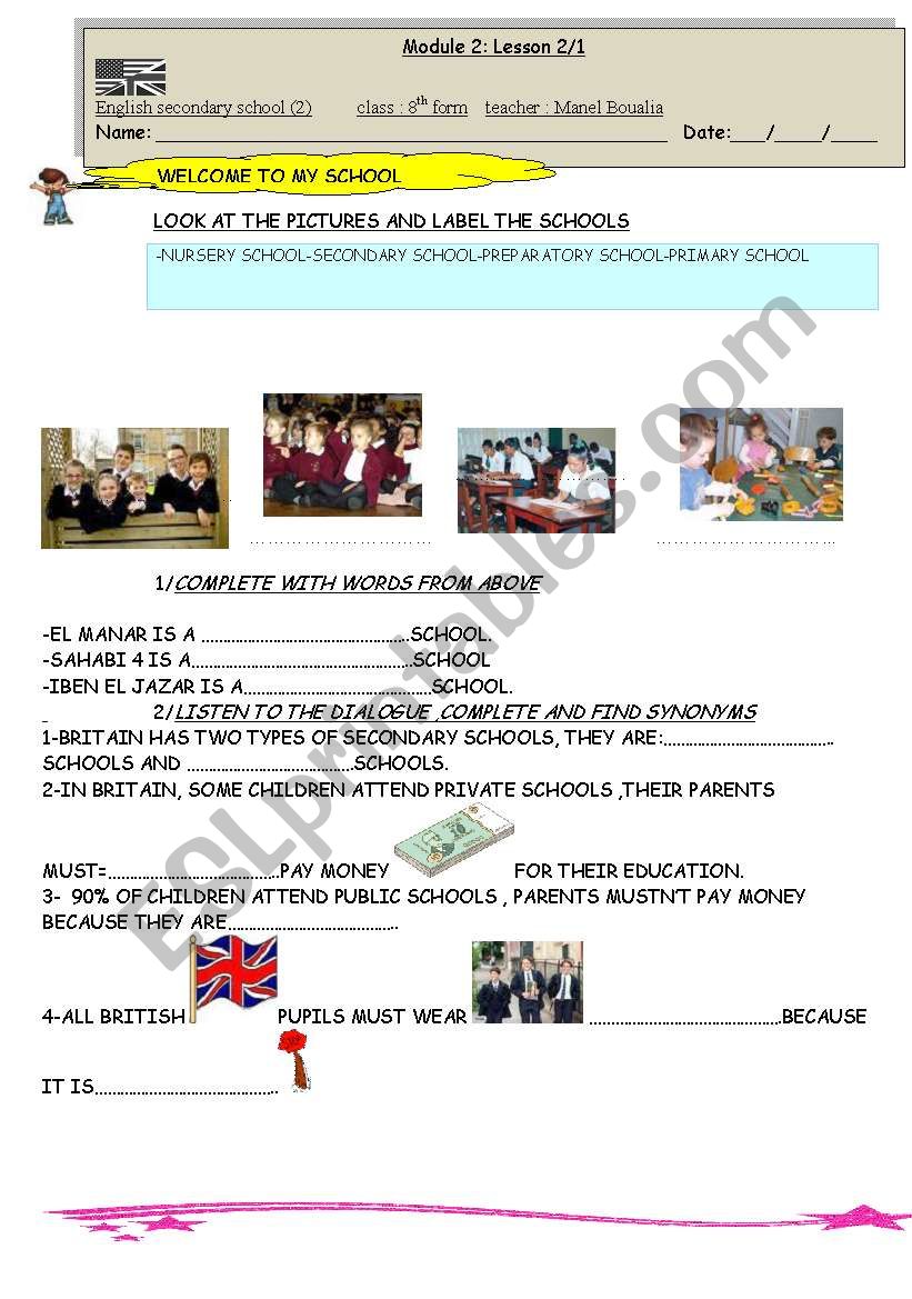 english-secondary-schools-esl-worksheet-by-miss-manal