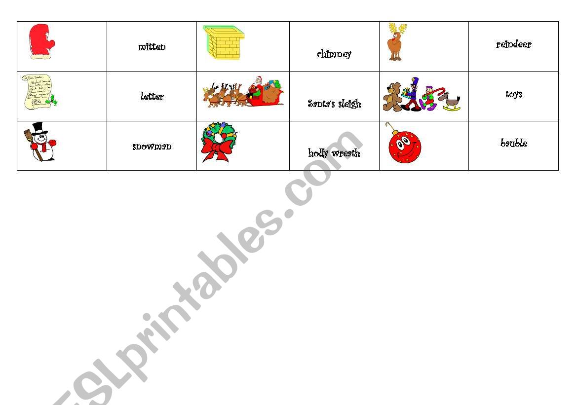 Christmas memo part 3 worksheet