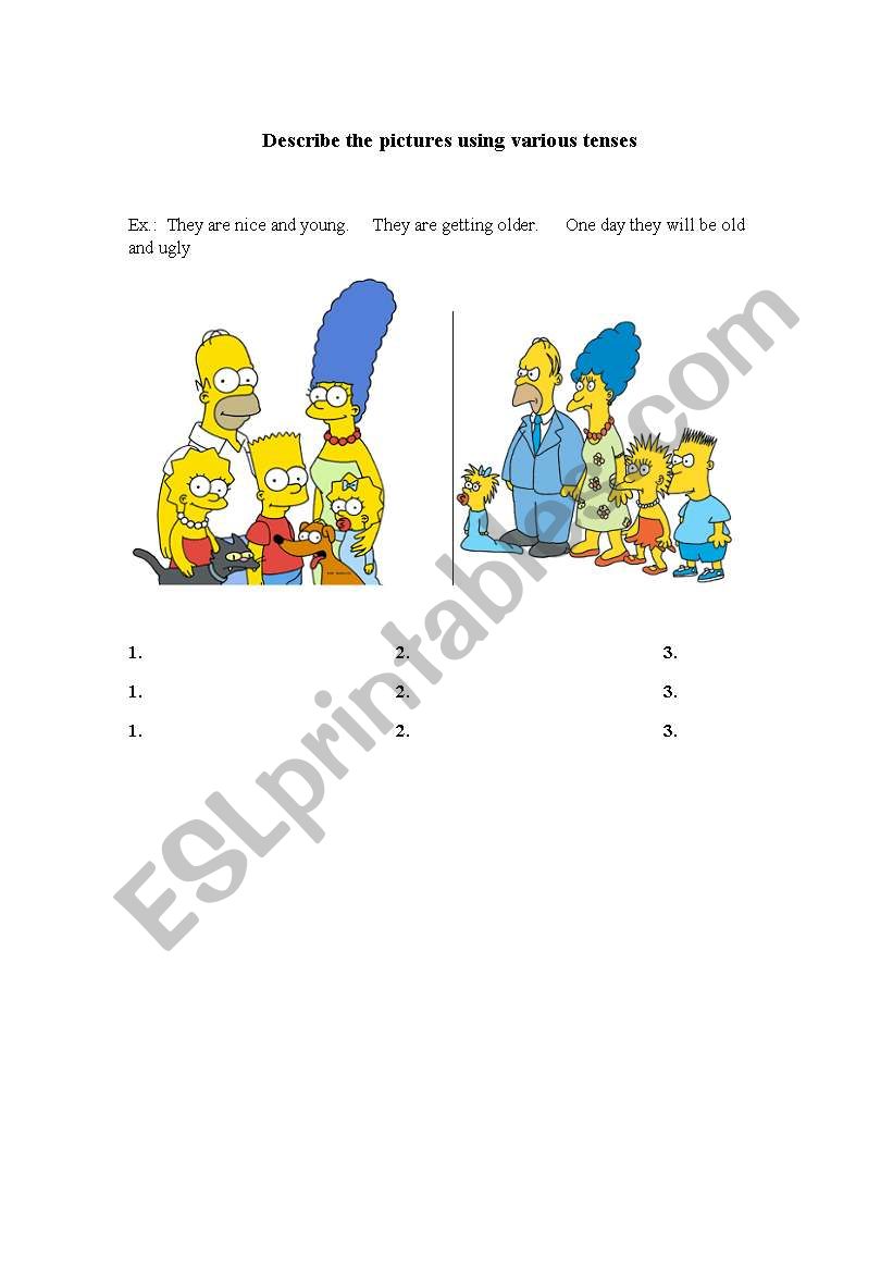 The Simpsons activity 2 worksheet