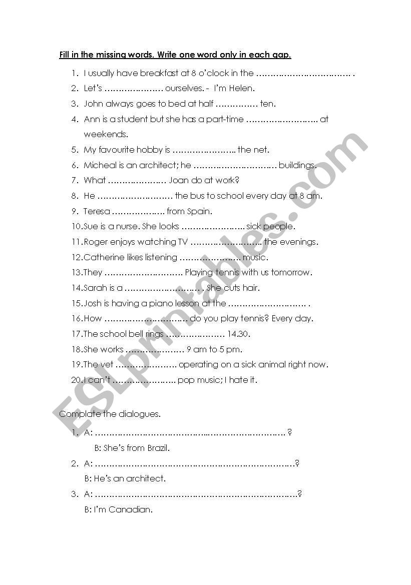 english-worksheets-fill-the-missing-word