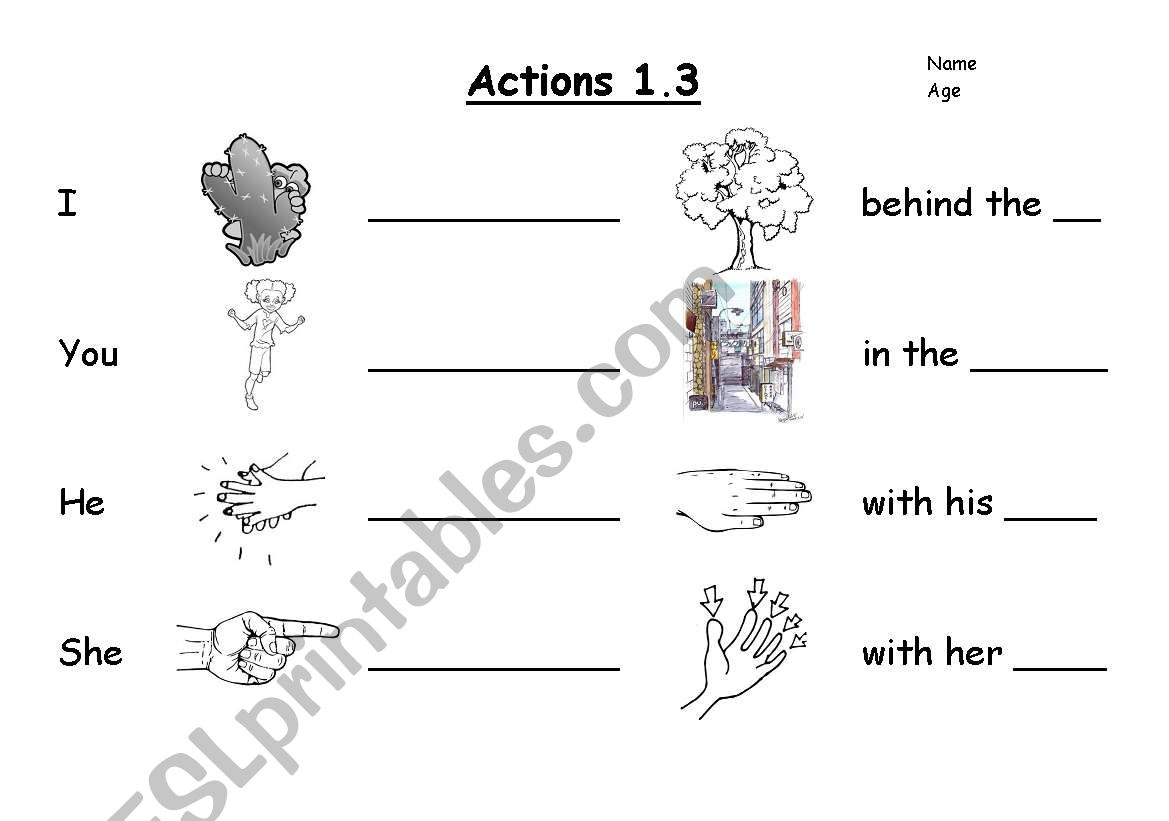 Present Simple and basic actions - part 3