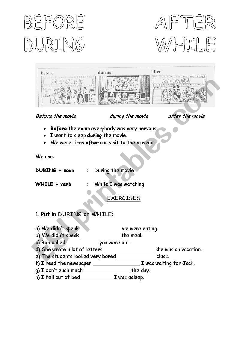 describing sequences worksheet