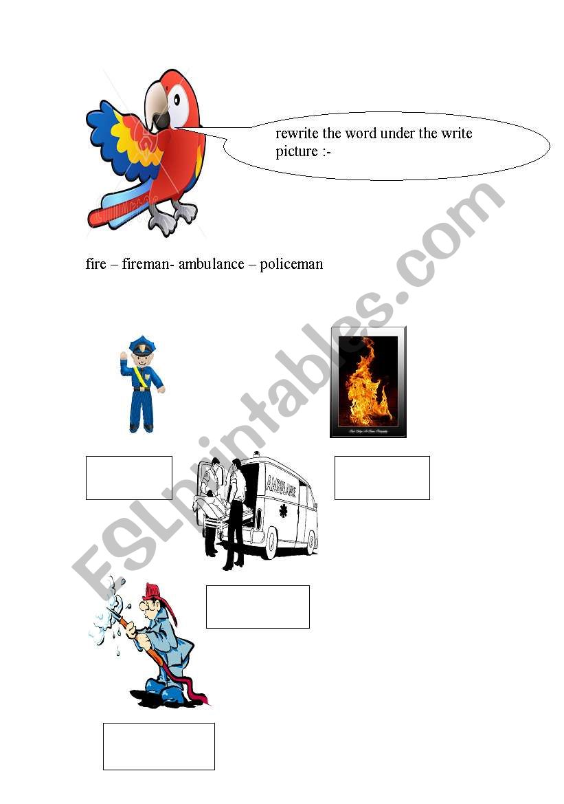 jobs worksheet