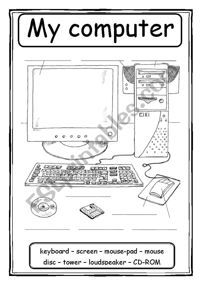 free-printable-computer-worksheets-worksheet-for-class-2-notes-in-2020