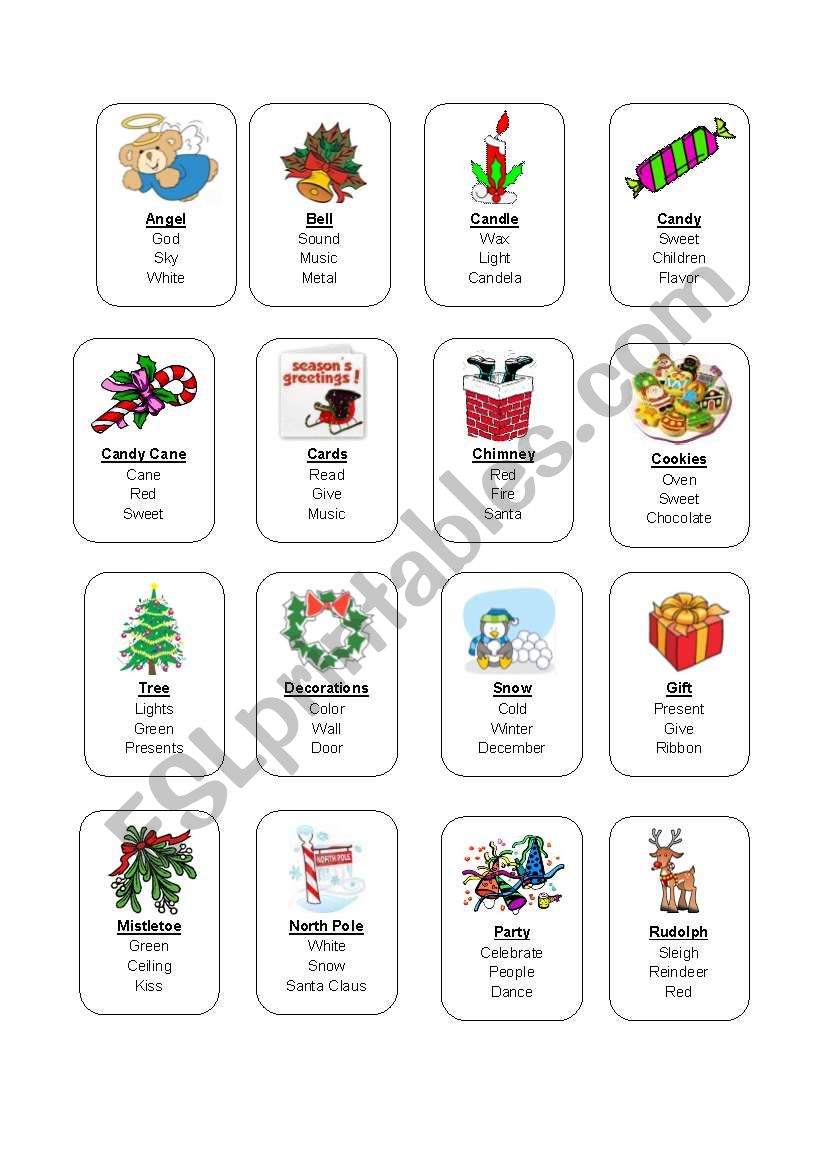 christmas-taboo-cards-esl-worksheet-by-ide-bere