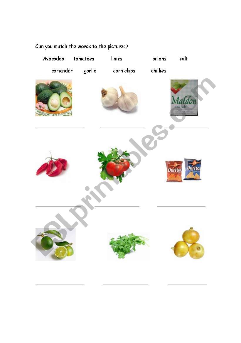 Whats in the cupboard worksheet