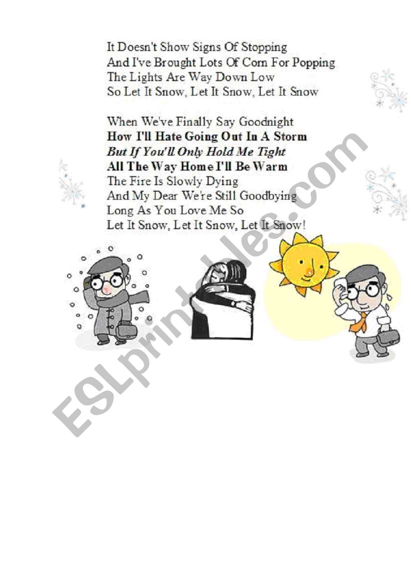 let it snow song mp3 download