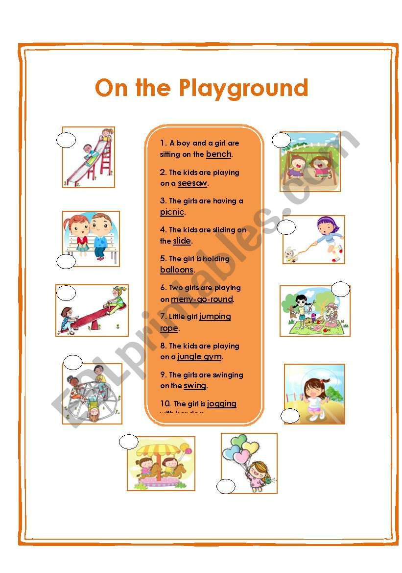 english-worksheets-on-the-playground