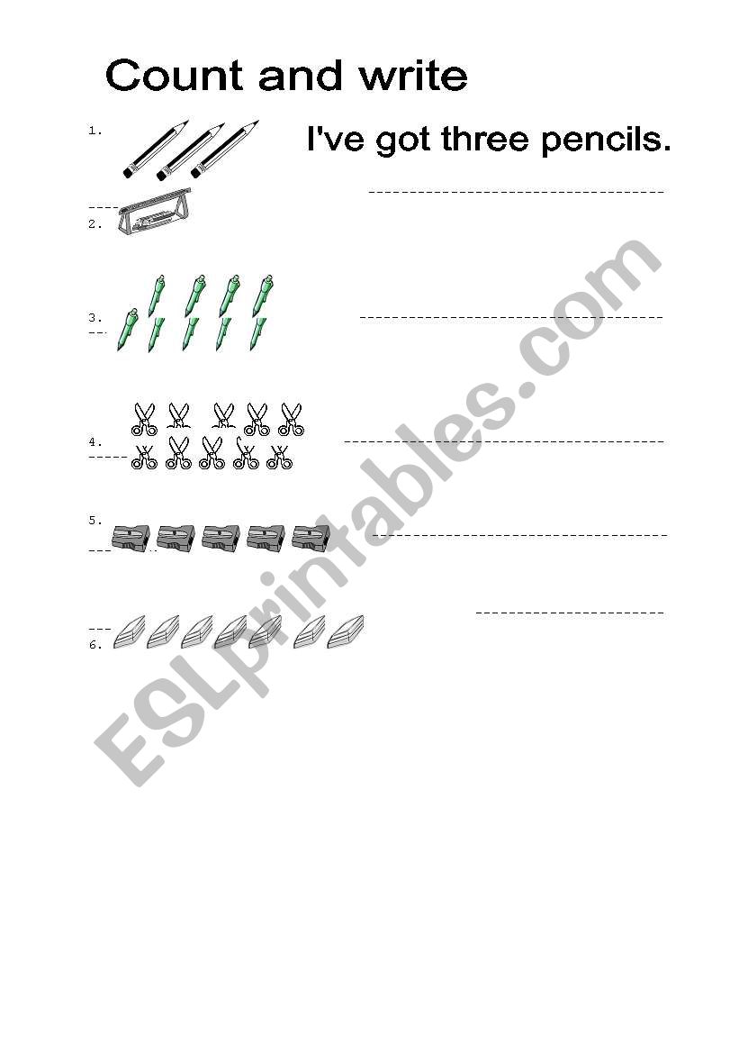 classroom obj worksheet