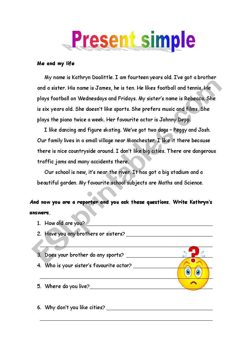 present-simple-reading-activities-esl-worksheet-by-peggy33