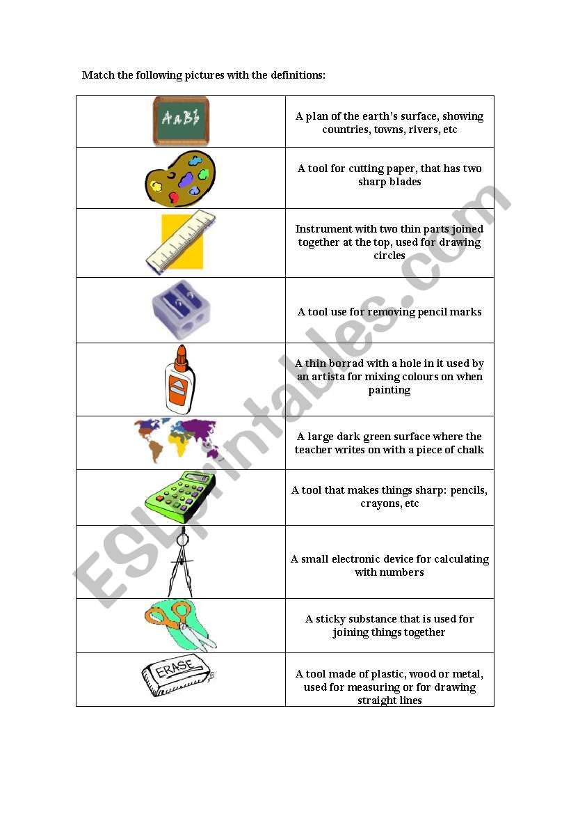 worksheet in education definition