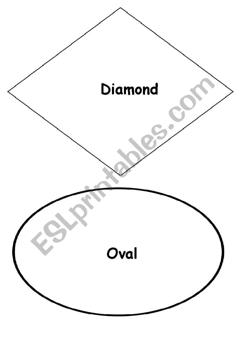 shapes with labels worksheet