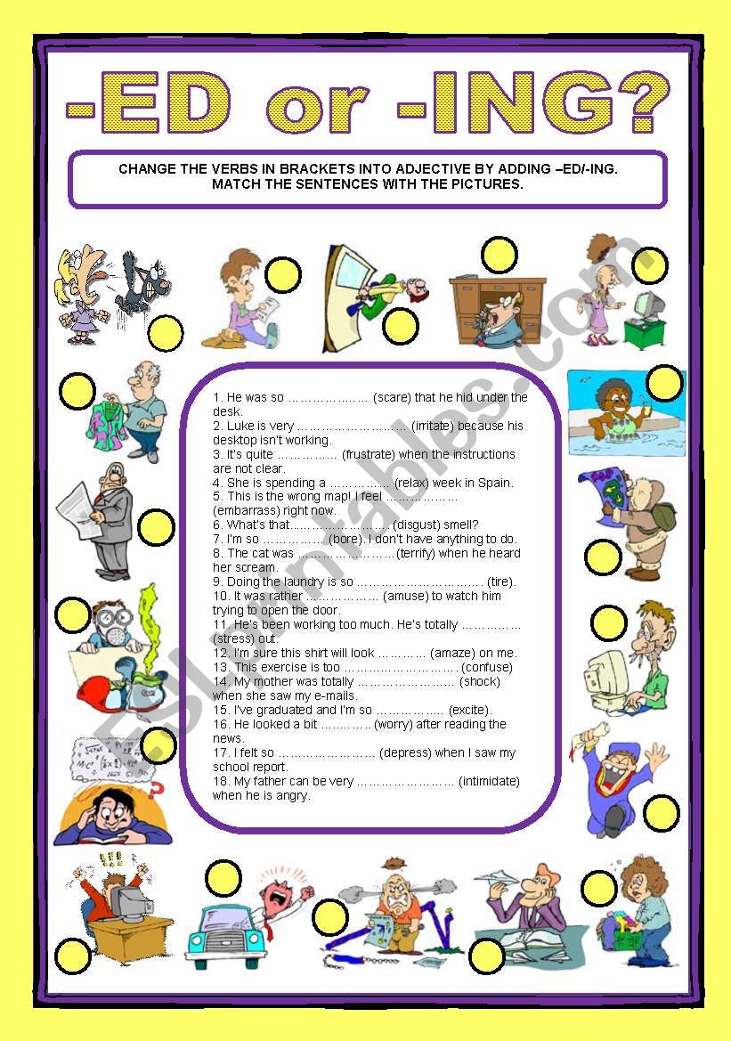ed-ing-adjectives-participles-worksheet