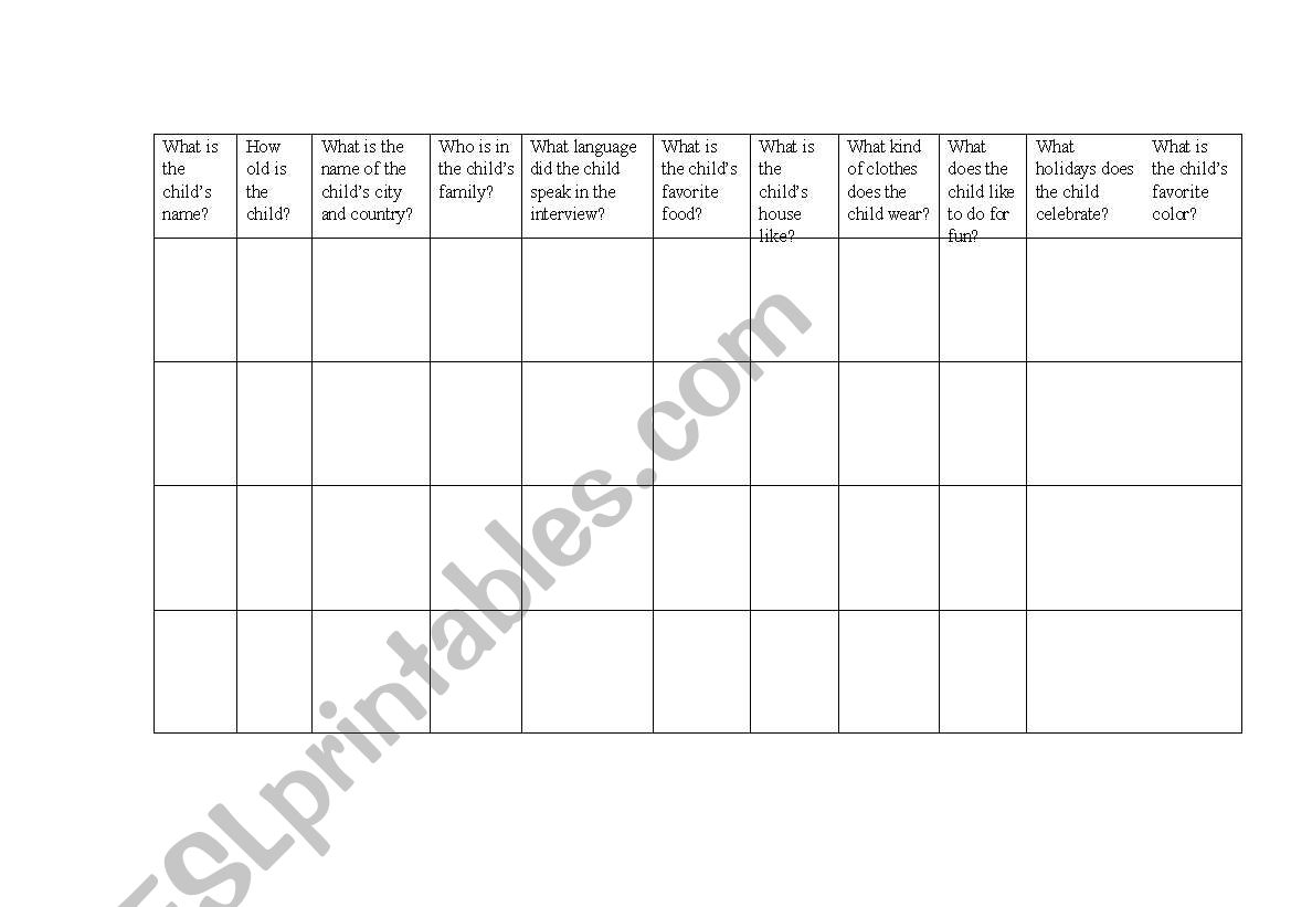 fact file worksheet