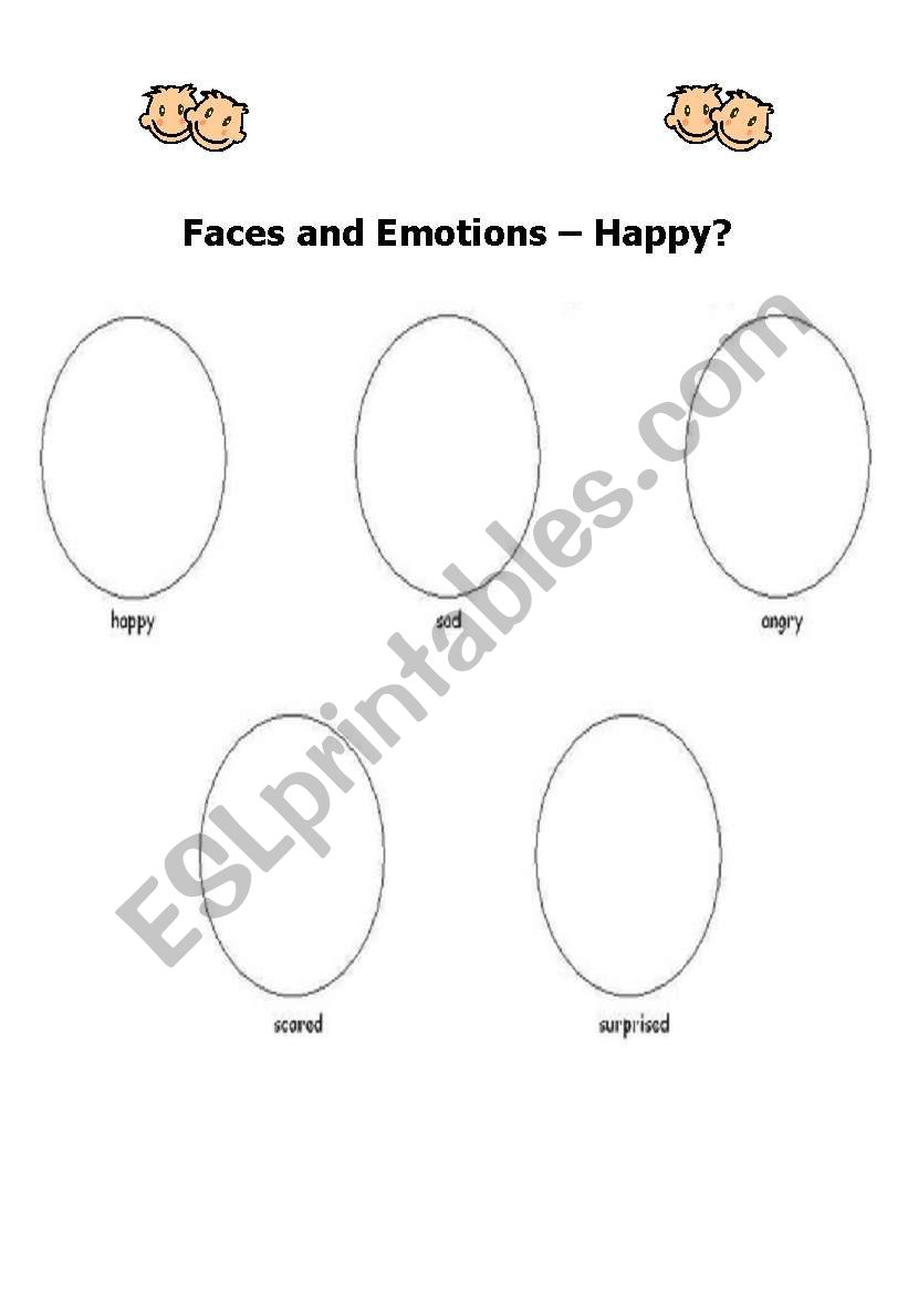 Faces and Emotions - Draw a Face