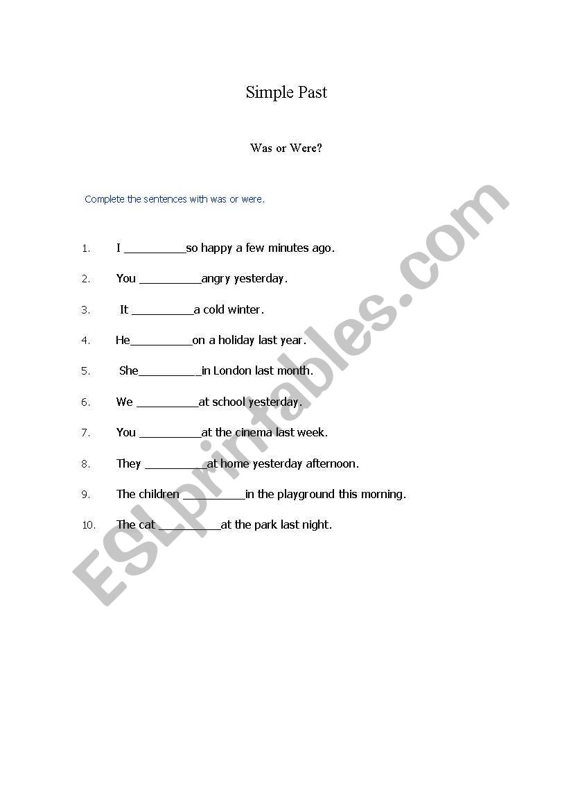 english-worksheets-simple-past
