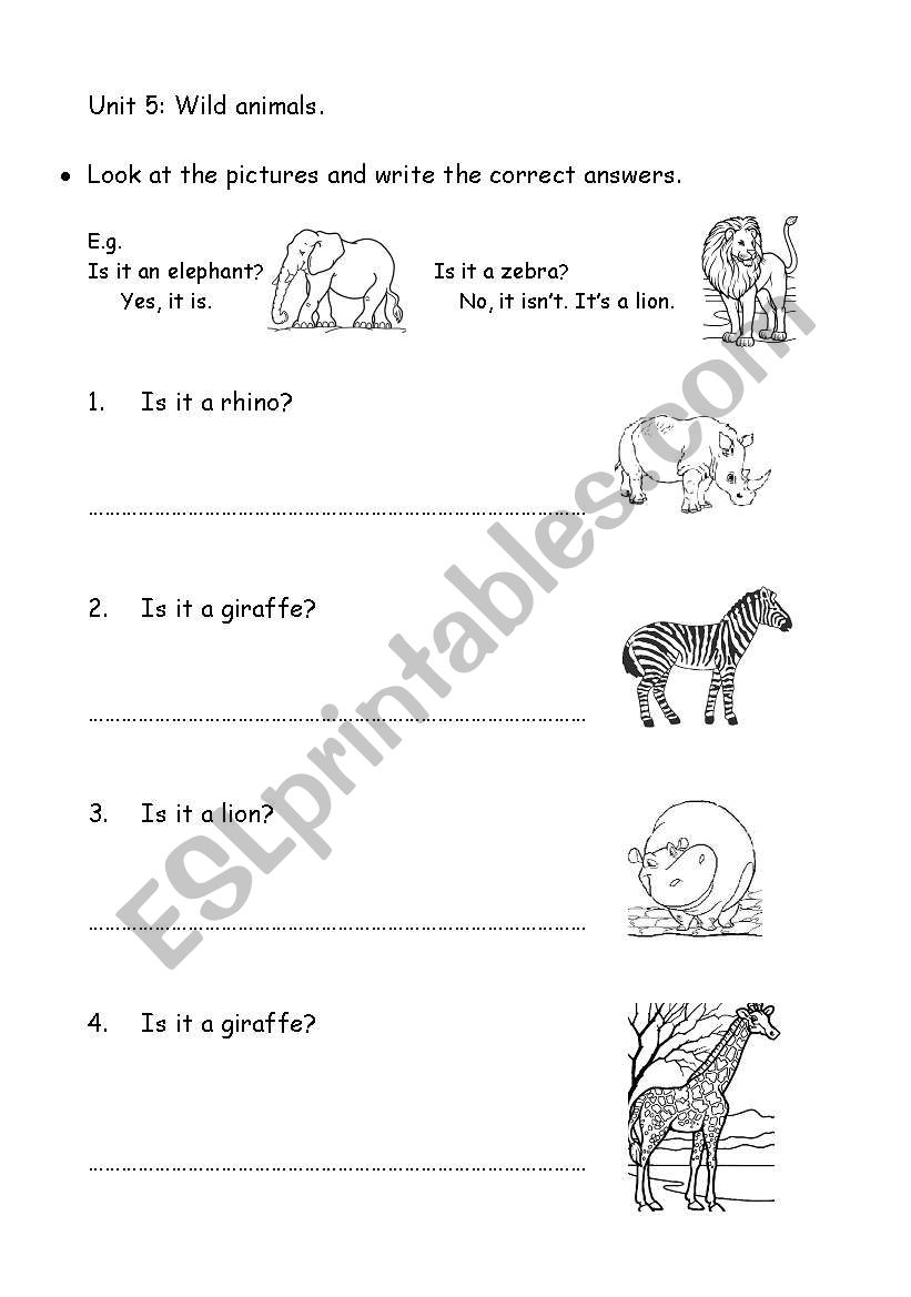 Yes It Is No It Isn T Exercises Esl Worksheet By Pakis10