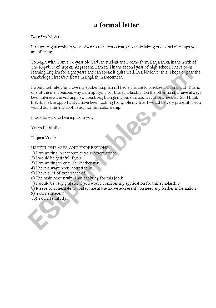english-worksheets-formal-letter